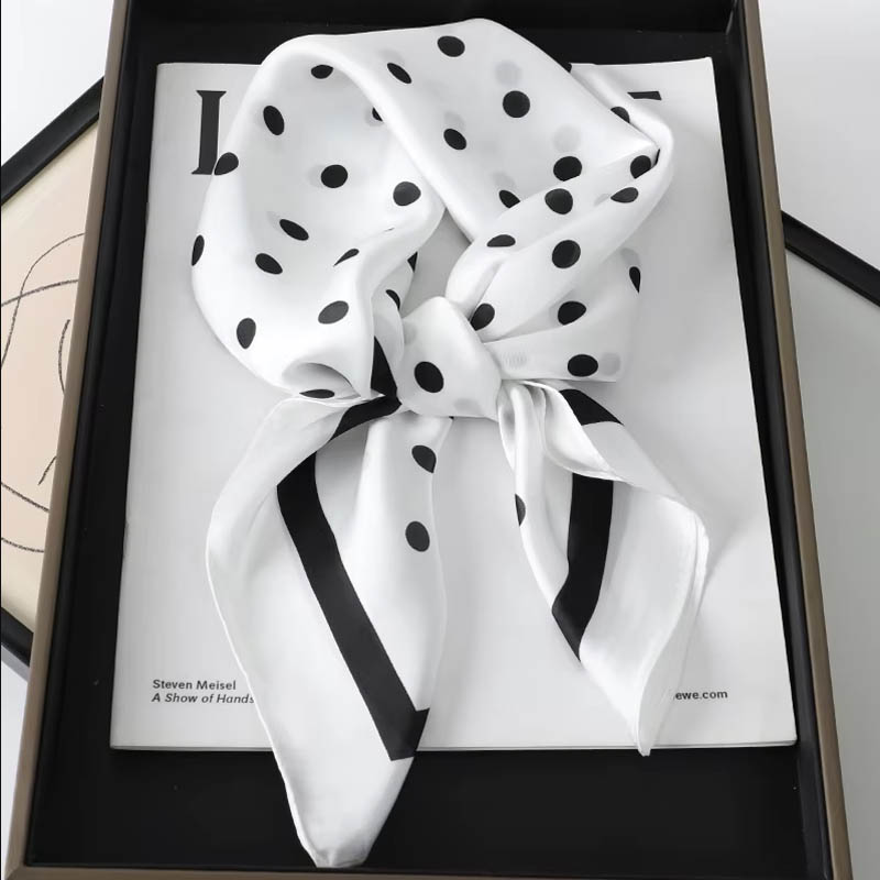 Luxury Lady Hair Dot Scarf Fem - огляд і ціна Scarf Silk Square