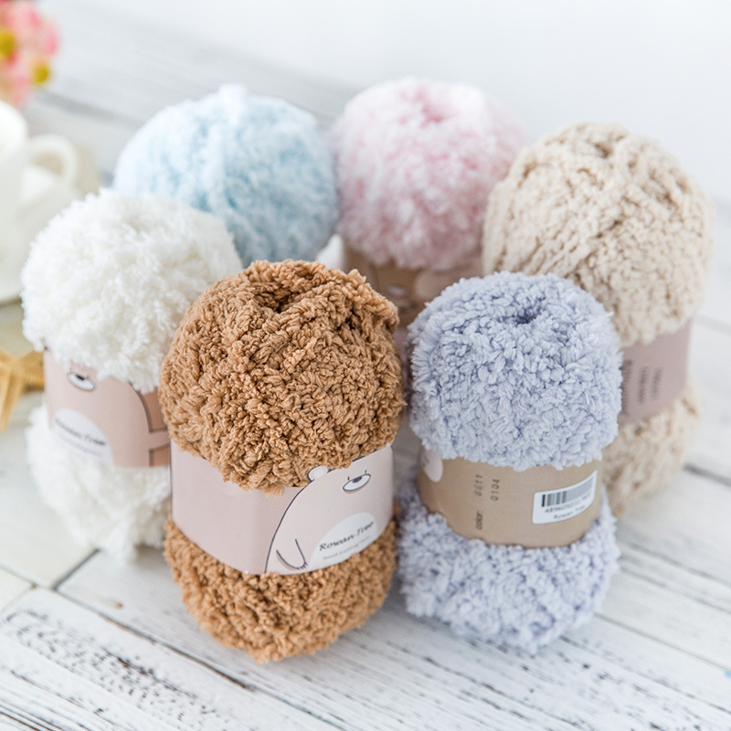 50g/Ball Thick Plush Velvet Co - огляд і ціна Woven Scarf Blanket